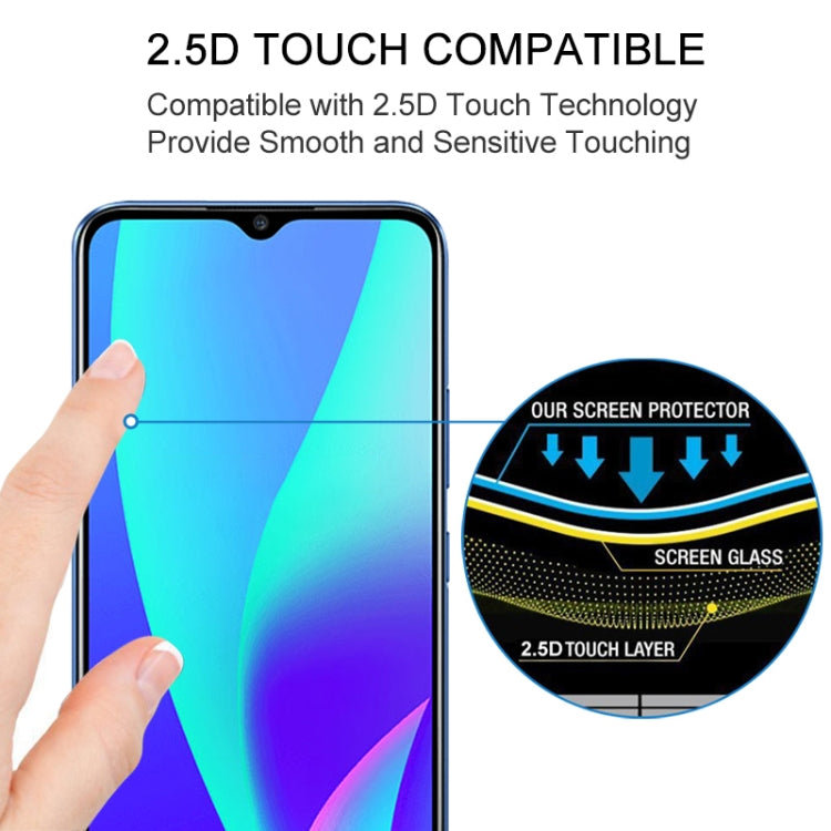 25 PCS Full Glue Full Screen Tempered Glass Film