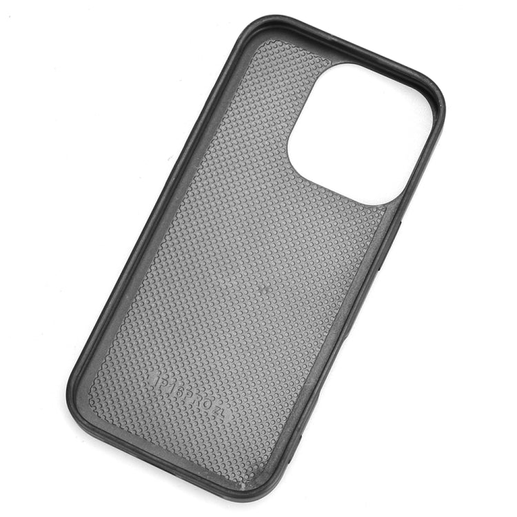 Cow Pattern Sewing Card Bag Phone Case, For iPhone 16 Pro Max, For iPhone 16 Pro, For iPhone 16 Plus, For iPhone 16