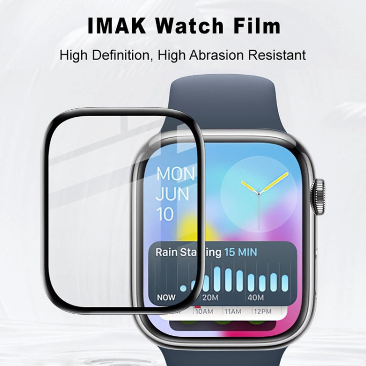 IMAK Plexiglass HD Watch Protective Film, For Apple Watch Series 10 46mm, For Apple Watch Series 10 42mm, For Apple Watch Ultra 2 49mm