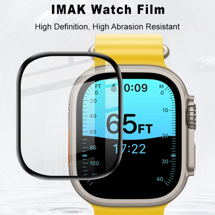 IMAK Plexiglass HD Watch Protective Film, For Apple Watch Series 10 46mm, For Apple Watch Series 10 42mm, For Apple Watch Ultra 2 49mm