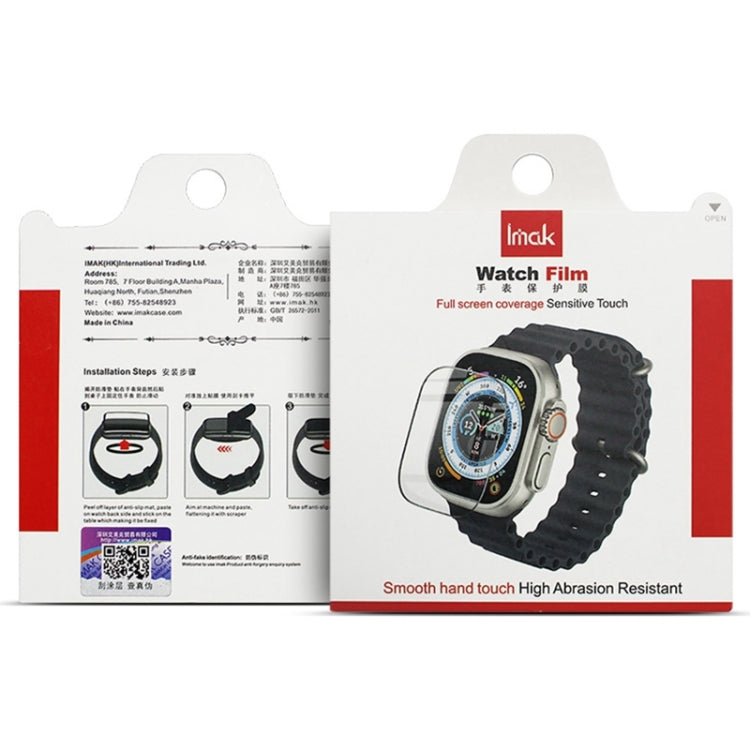 IMAK Plexiglass HD Watch Protective Film, For Apple Watch Series 10 46mm, For Apple Watch Series 10 42mm, For Apple Watch Ultra 2 49mm