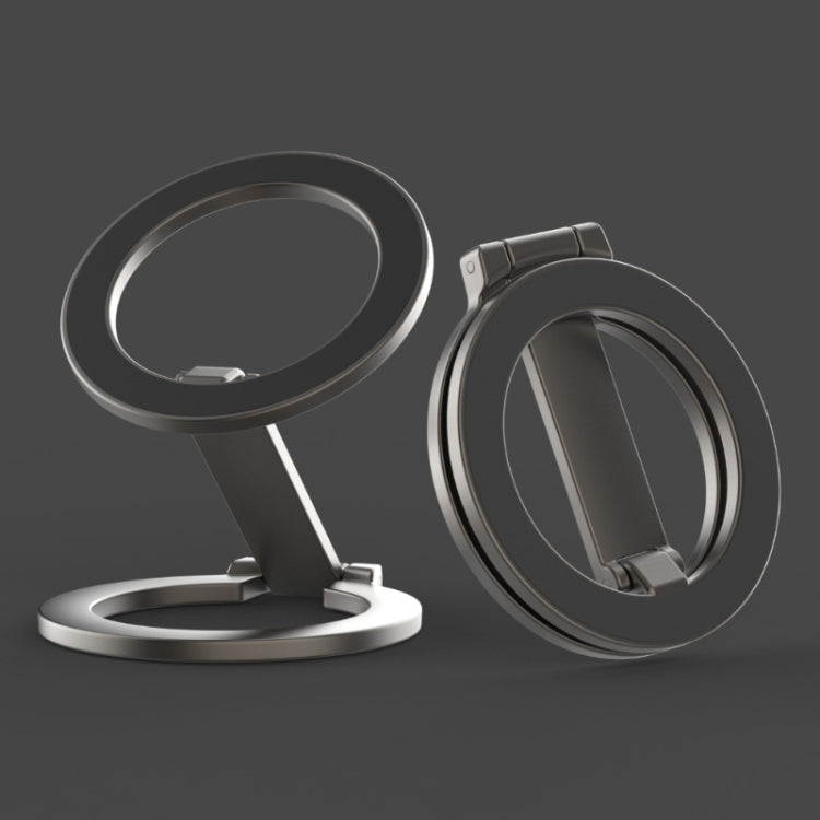 Z-shaped Double-sided Magnetic MagSafe Foldable Ring Phone Holder, without Pattern