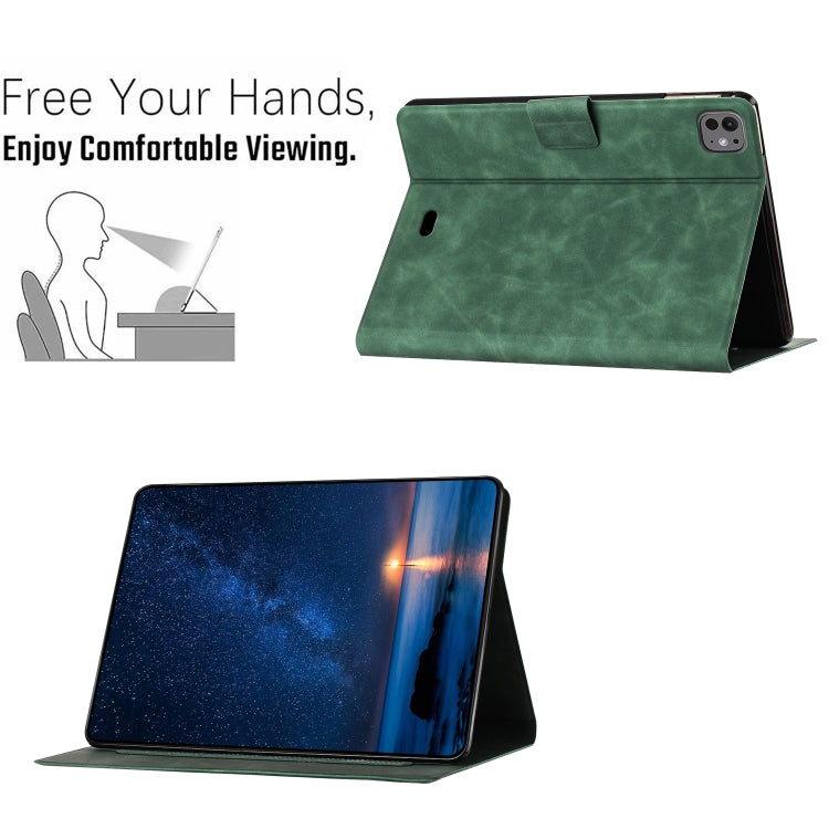 Embossed Couple Cat Smart Tablet Leather Case, For iPad Air 11 2026 / 2025 / 2024, For iPad Pro 11 2025 / 2024, For iPad 2025 / 2022, For iPad mini 2024 / mini 6