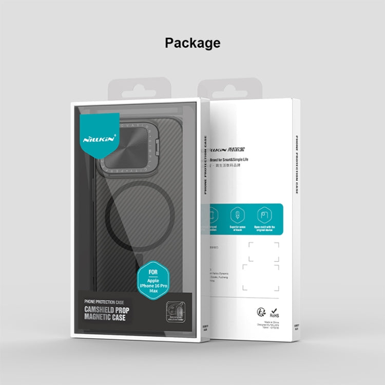 NILLKIN CamShield Prop MagSafe Magnetic Translucent PC Phone Case
