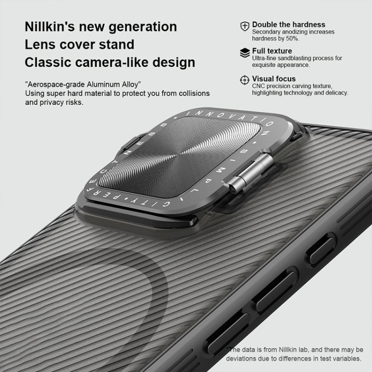 NILLKIN CamShield Prop MagSafe Magnetic Translucent PC Phone Case