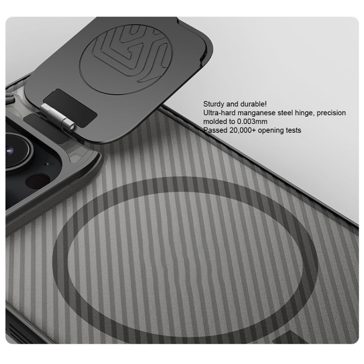 NILLKIN CamShield Prop MagSafe Magnetic Translucent PC Phone Case