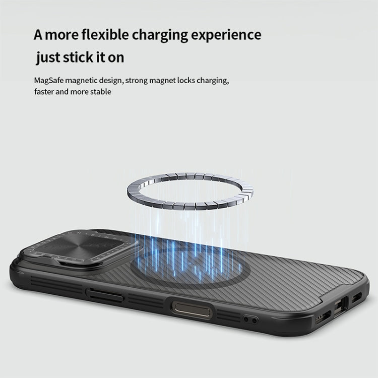 NILLKIN CamShield Prop MagSafe Magnetic Translucent PC Phone Case