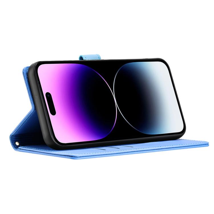 Cartoon Elephant Embossed Leather Phone Case, For iPhone 17 Pro Max, For iPhone 17 Pro, For iPhone 17, For iPhone 17 Air