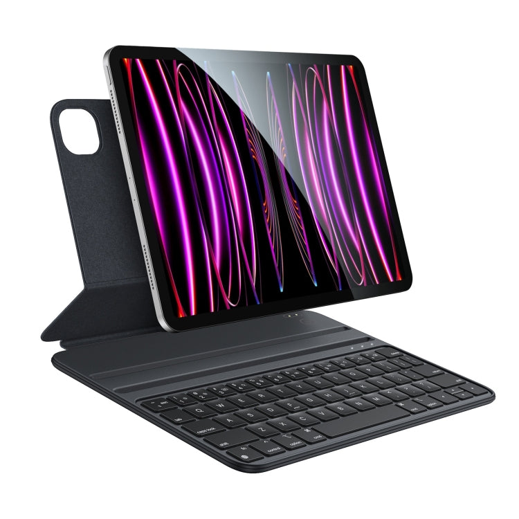 Étui en cuir avec clavier magnétique double face Yesido, pour iPad Pro 11 (2022) / Air 10.9 (2022) et iPad 10e génération (2022)