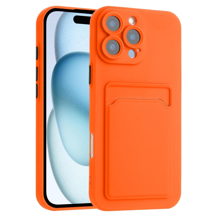 Skin Feel Card Contrast Color Button TPU Phone Case, For iPhone 16 Pro Max, For iPhone 16 Pro