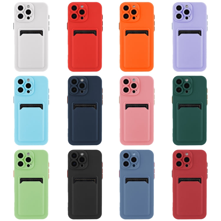 Skin Feel Card Contrast Color Button TPU Phone Case, For iPhone 16 Pro Max, For iPhone 16 Pro