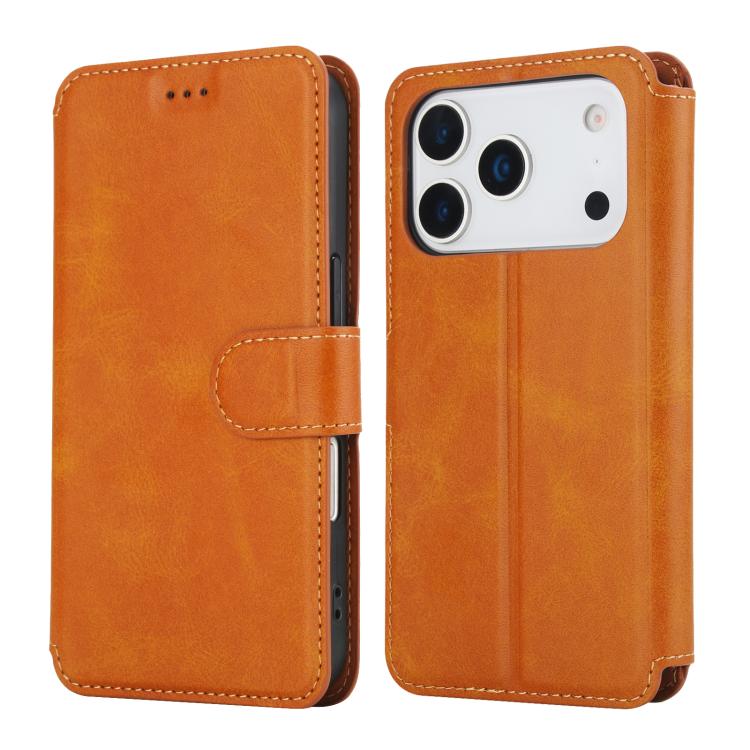 Shockproof PU + TPU Leather Phone Case, For iPhone 18 Pro / 17 Pro, For iPhone 18 Pro Max / 17 Pro Max, For iPhone 17, For iPhone Air