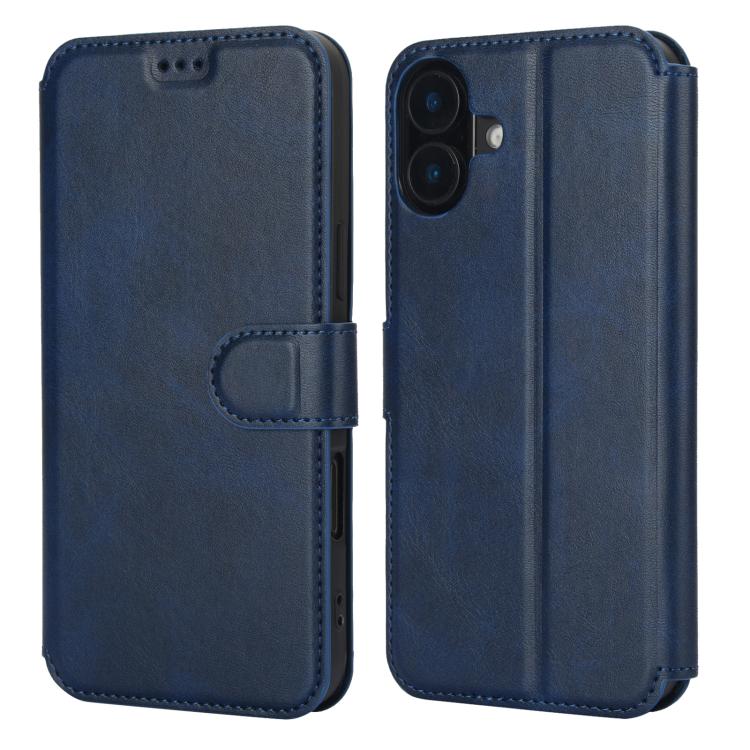 Coque de téléphone antichoc en cuir PU et TPU, pour iPhone 16 Pro Max, iPhone 16 Pro, iPhone 16 Plus, iPhone 16