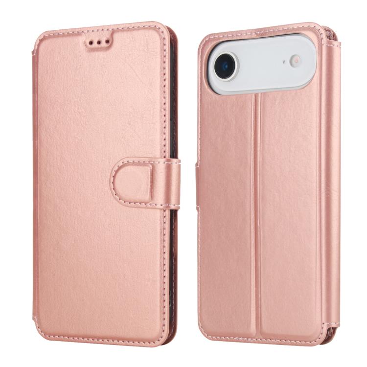 Coque de téléphone antichoc en cuir PU et TPU, pour iPhone 16 Pro Max, iPhone 16 Pro, iPhone 16 Plus, iPhone 16