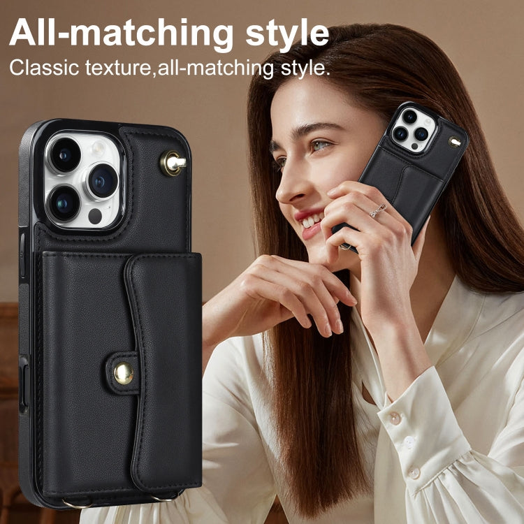 RFID Card Slot Phone Case with Long Lanyard