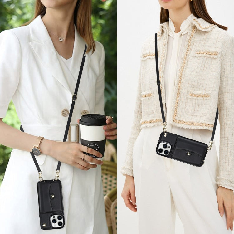 RFID Card Slot Phone Case with Long Lanyard