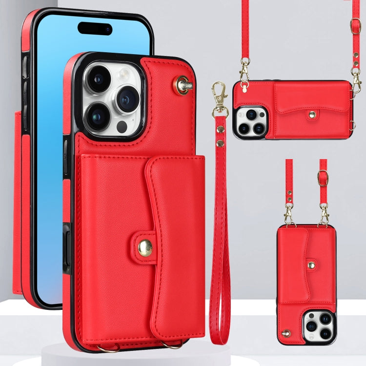 RFID Card Slot Phone Case with Long Lanyard