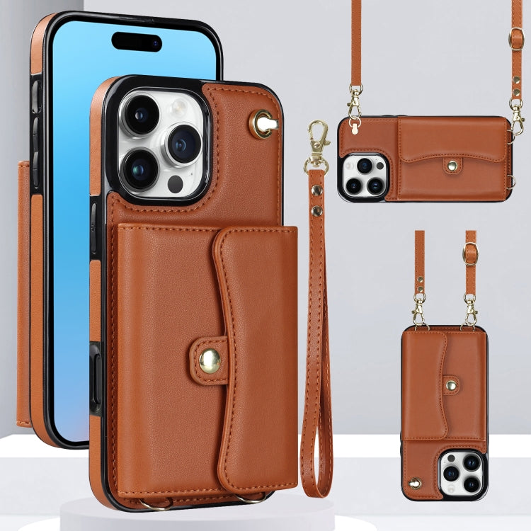 RFID Card Slot Phone Case with Long Lanyard
