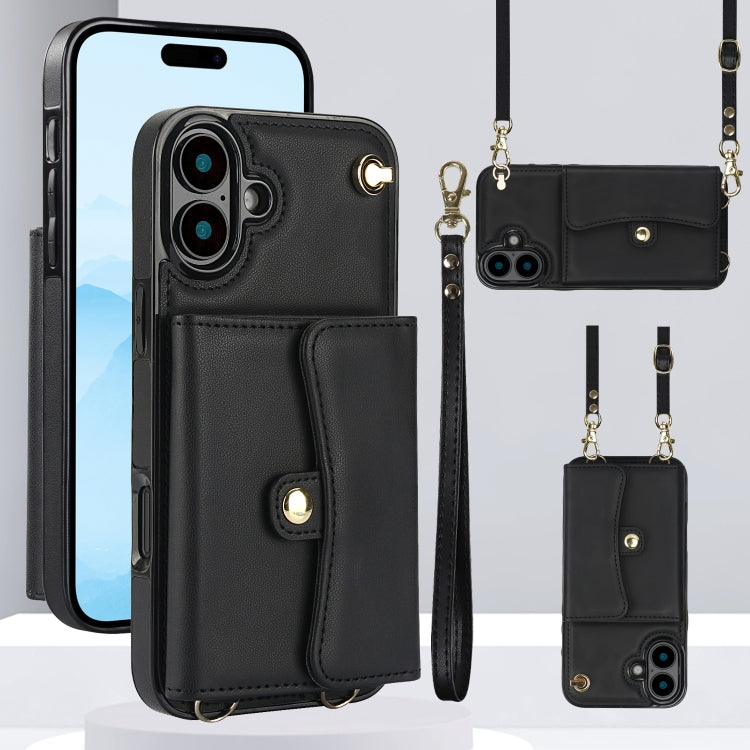 RFID Card Slot Phone Case with Long Lanyard