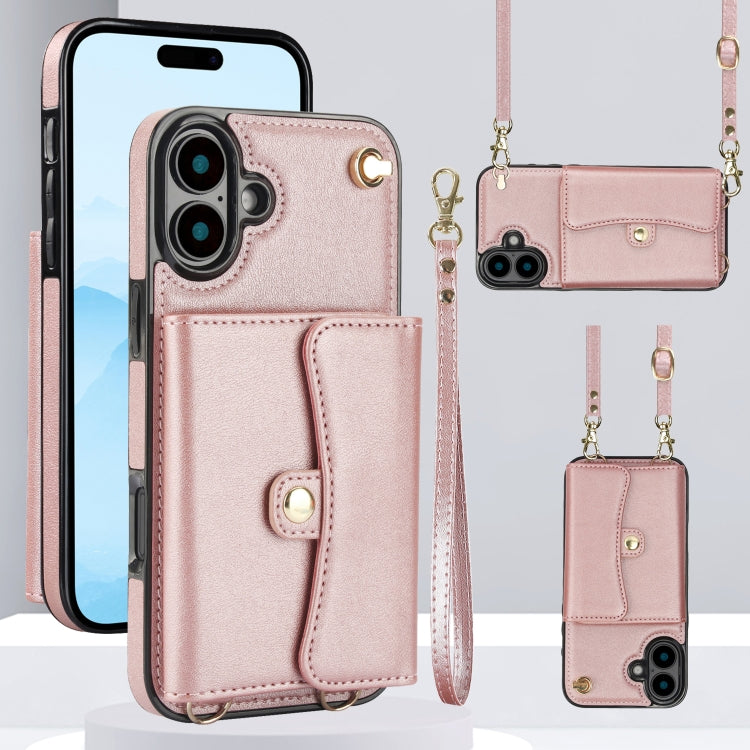 RFID Card Slot Phone Case with Long Lanyard