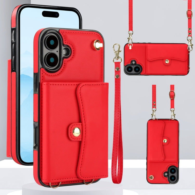 RFID Card Slot Phone Case with Long Lanyard