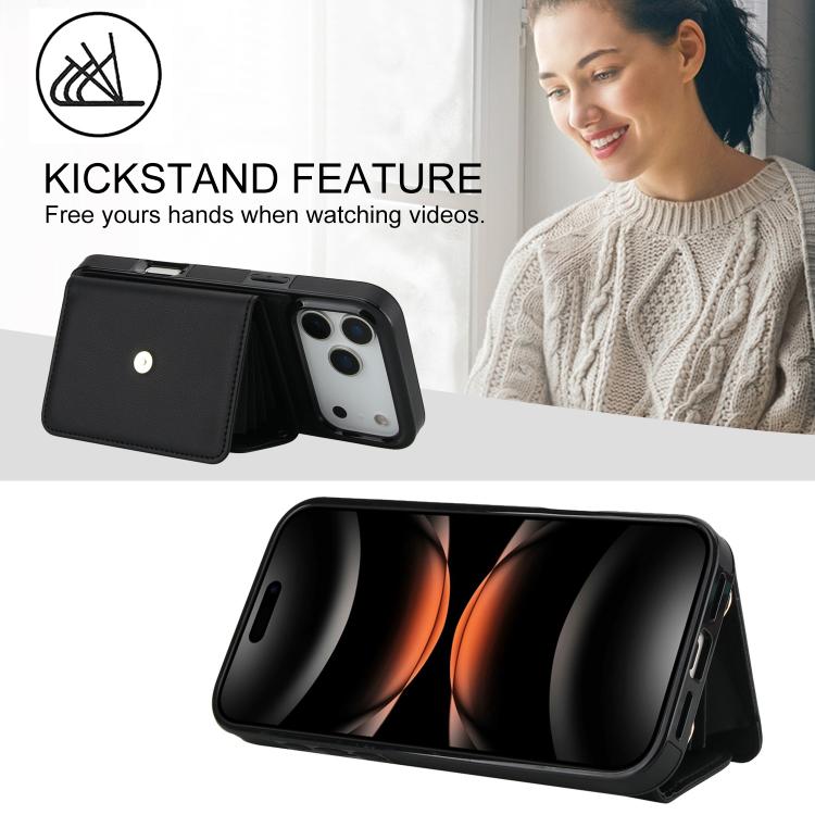 RFID Card Slot Phone Case with Long Lanyard, For iPhone 18 Pro / 17 Pro, For iPhone 18 Pro Max / 17 Pro Max, For iPhone 17, For iPhone  Air