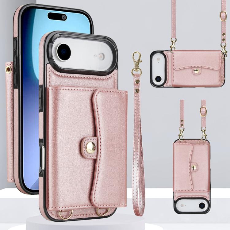 RFID Card Slot Phone Case with Long Lanyard