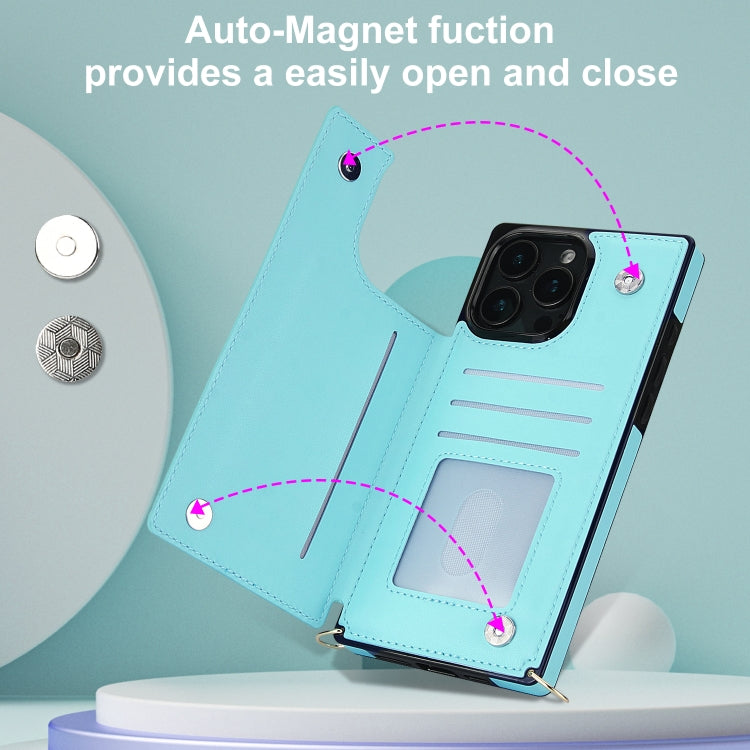 Cross-body Zipper Square Phone Case, For iPhone 16 Pro Max, For iPhone 16 Pro, For iPhone 16 Plus, For iPhone 16