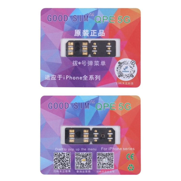 Good SIM QPE 5G Unlock Card Sticker For iPhone Series, Good SIM