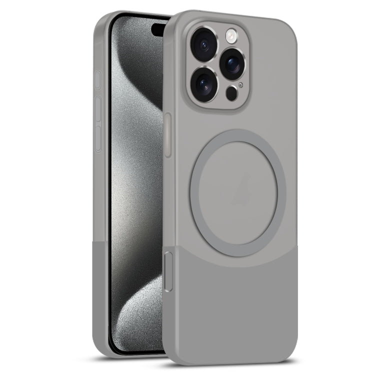 Dual Color Stitching MagSafe Magnetic PC Phone Case, For iPhone 15 Pro Max, For iPhone 15 Pro, For iPhone 15 Plus, For iPhone 15
