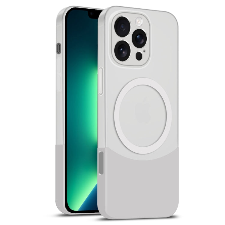 Dual Color Stitching MagSafe Magnetic PC Phone Case, For iPhone 13 Pro Max, For iPhone 13 Pro, For iPhone 13, For iPhone 12