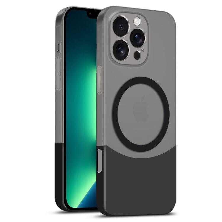 Dual Color Stitching MagSafe Magnetic PC Phone Case, For iPhone 13 Pro Max, For iPhone 13 Pro, For iPhone 13, For iPhone 12