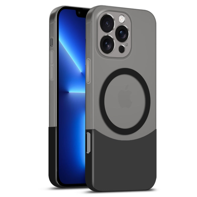 Dual Color Stitching MagSafe Magnetic PC Phone Case, For iPhone 13 Pro Max, For iPhone 13 Pro, For iPhone 13, For iPhone 12