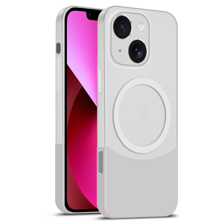 Dual Color Stitching MagSafe Magnetic PC Phone Case, For iPhone 13 Pro Max, For iPhone 13 Pro, For iPhone 13, For iPhone 12