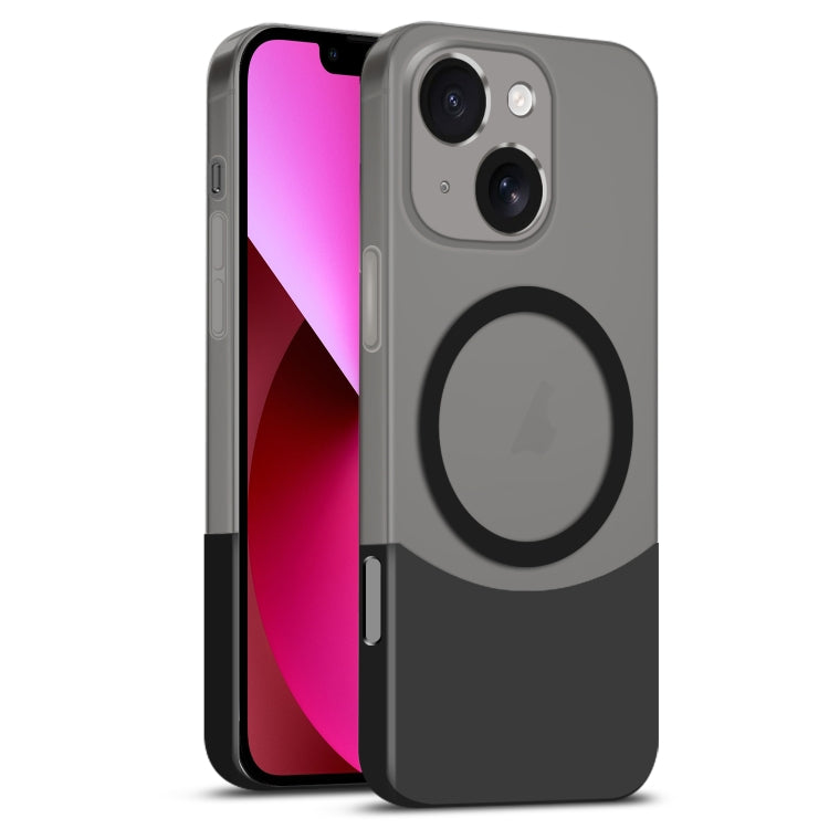 Dual Color Stitching MagSafe Magnetic PC Phone Case, For iPhone 13 Pro Max, For iPhone 13 Pro, For iPhone 13, For iPhone 12