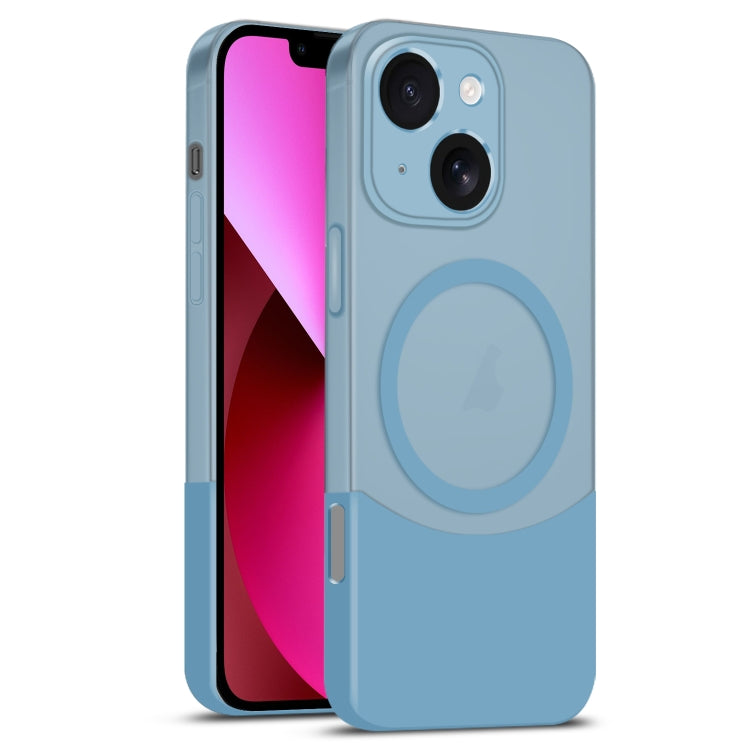 Dual Color Stitching MagSafe Magnetic PC Phone Case, For iPhone 13 Pro Max, For iPhone 13 Pro, For iPhone 13, For iPhone 12