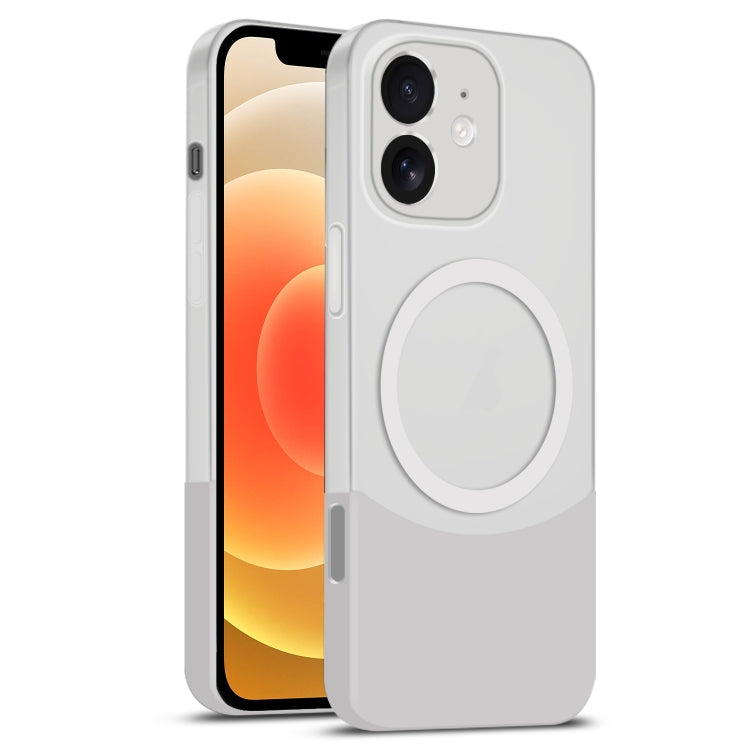 Dual Color Stitching MagSafe Magnetic PC Phone Case, For iPhone 13 Pro Max, For iPhone 13 Pro, For iPhone 13, For iPhone 12