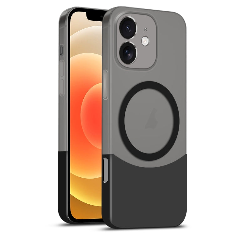 Dual Color Stitching MagSafe Magnetic PC Phone Case, For iPhone 13 Pro Max, For iPhone 13 Pro, For iPhone 13, For iPhone 12