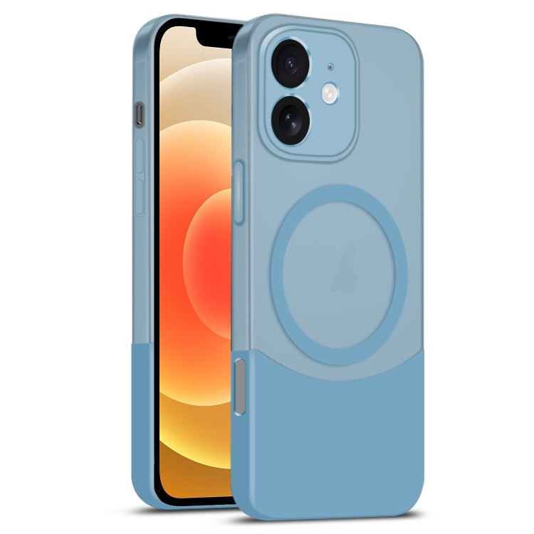 Dual Color Stitching MagSafe Magnetic PC Phone Case, For iPhone 13 Pro Max, For iPhone 13 Pro, For iPhone 13, For iPhone 12