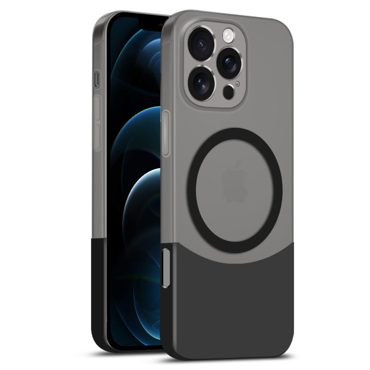 Dual Color Stitching MagSafe Magnetic PC Phone Case, For iPhone 12 Pro Max, For iPhone 12 Pro, For iPhone 11 Pro Max, For iPhone 11