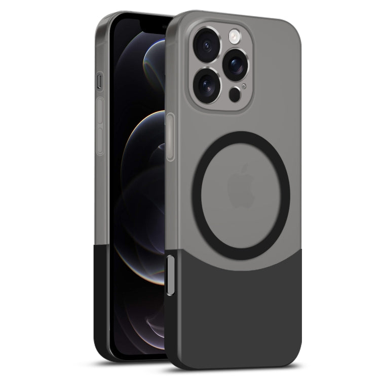 Dual Color Stitching MagSafe Magnetic PC Phone Case, For iPhone 12 Pro Max, For iPhone 12 Pro, For iPhone 11 Pro Max, For iPhone 11