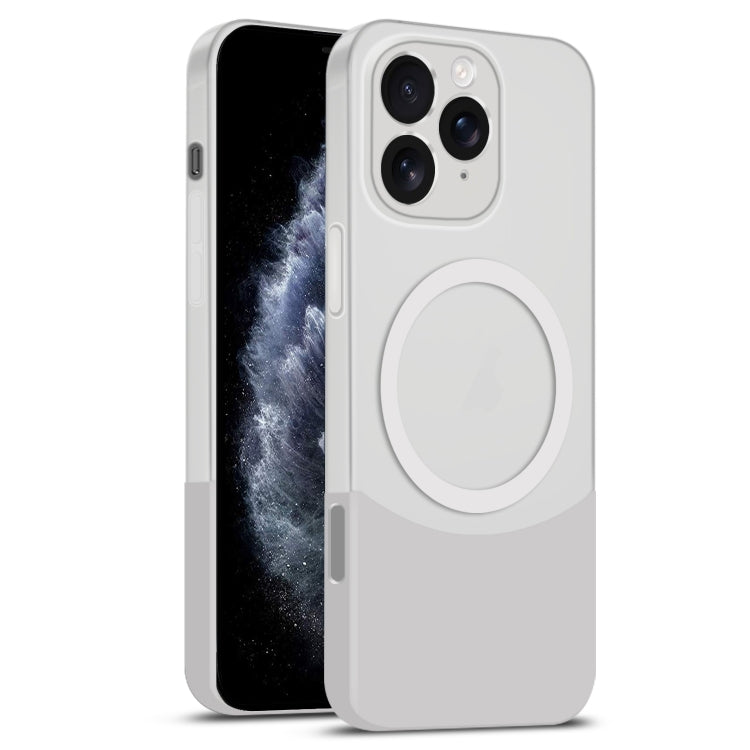 Dual Color Stitching MagSafe Magnetic PC Phone Case, For iPhone 12 Pro Max, For iPhone 12 Pro, For iPhone 11 Pro Max, For iPhone 11