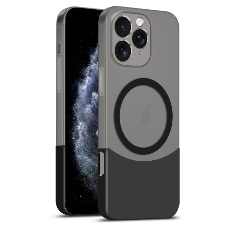 Dual Color Stitching MagSafe Magnetic PC Phone Case, For iPhone 12 Pro Max, For iPhone 12 Pro, For iPhone 11 Pro Max, For iPhone 11
