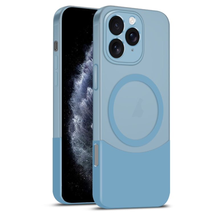 Dual Color Stitching MagSafe Magnetic PC Phone Case, For iPhone 12 Pro Max, For iPhone 12 Pro, For iPhone 11 Pro Max, For iPhone 11