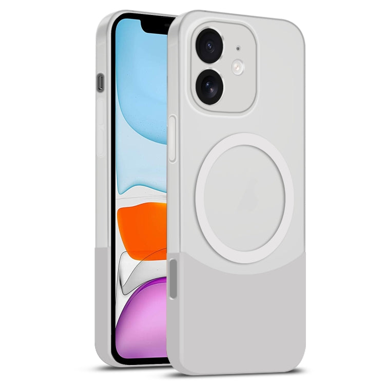 Dual Color Stitching MagSafe Magnetic PC Phone Case, For iPhone 12 Pro Max, For iPhone 12 Pro, For iPhone 11 Pro Max, For iPhone 11