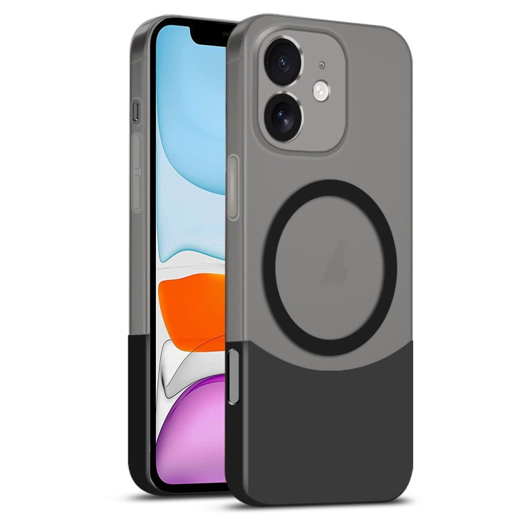 Dual Color Stitching MagSafe Magnetic PC Phone Case, For iPhone 12 Pro Max, For iPhone 12 Pro, For iPhone 11 Pro Max, For iPhone 11