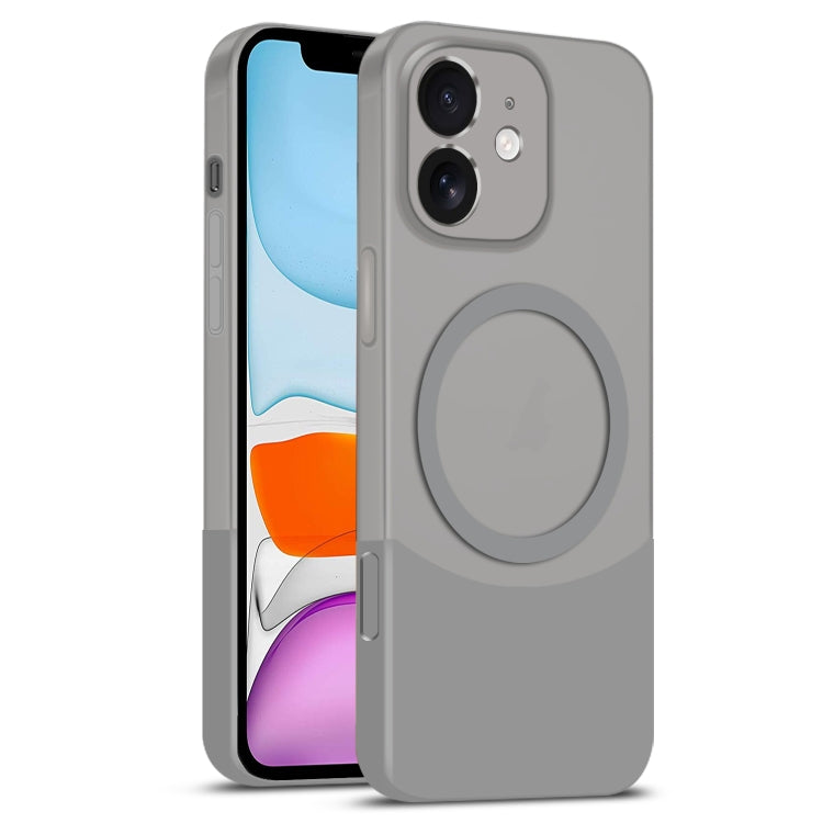 Dual Color Stitching MagSafe Magnetic PC Phone Case, For iPhone 12 Pro Max, For iPhone 12 Pro, For iPhone 11 Pro Max, For iPhone 11