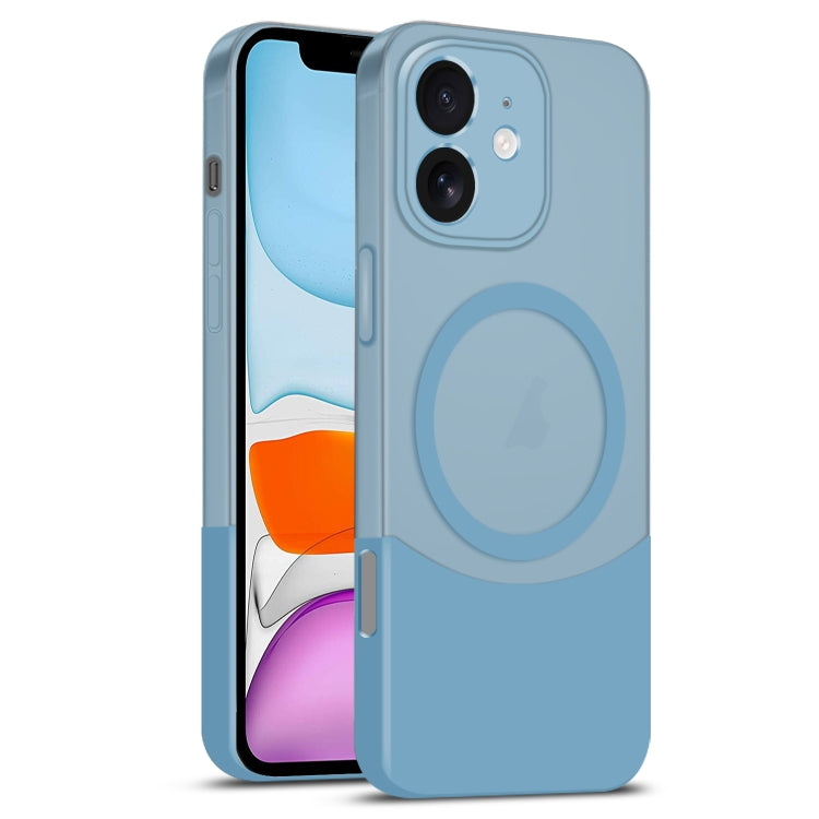 Dual Color Stitching MagSafe Magnetic PC Phone Case, For iPhone 12 Pro Max, For iPhone 12 Pro, For iPhone 11 Pro Max, For iPhone 11