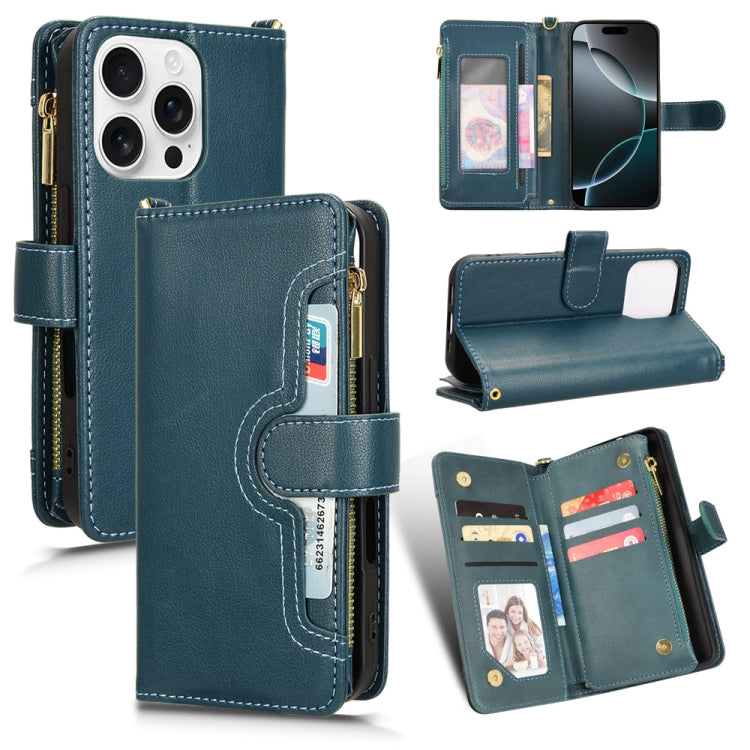 Litchi Texture Zipper Leather Phone Case