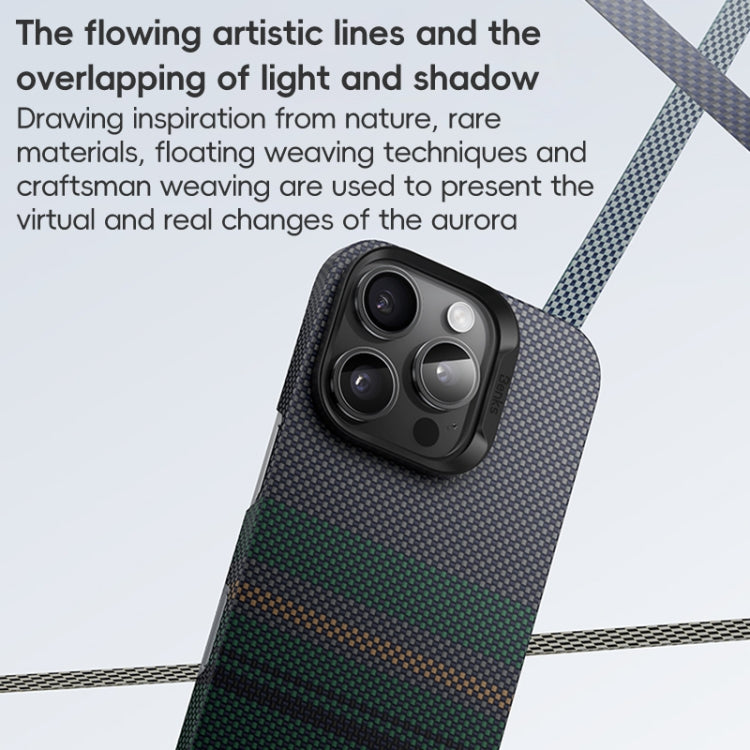 Benks Color Shield C1 Classic Kevlar Woven MagSafe Phone Case, For iPhone 16 Pro